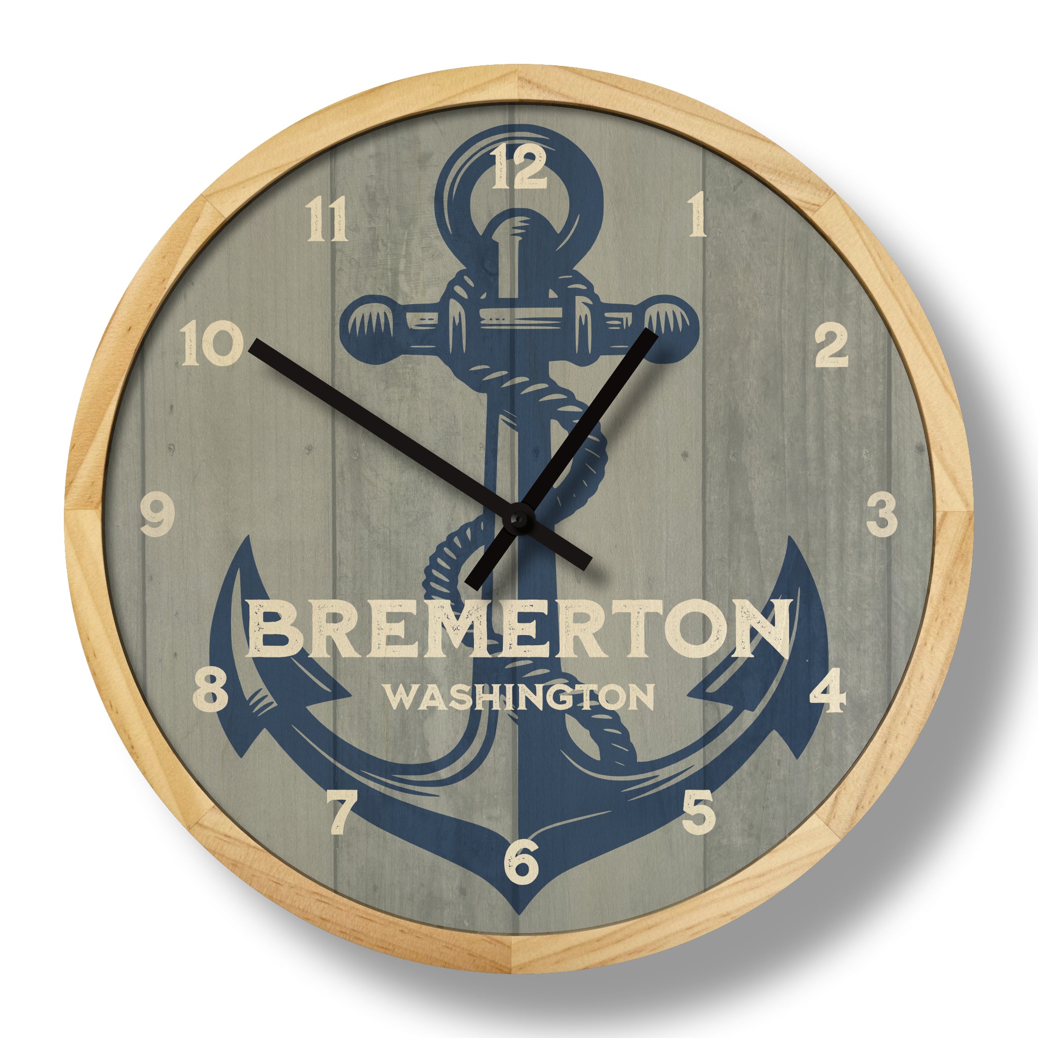 anchor wall clock