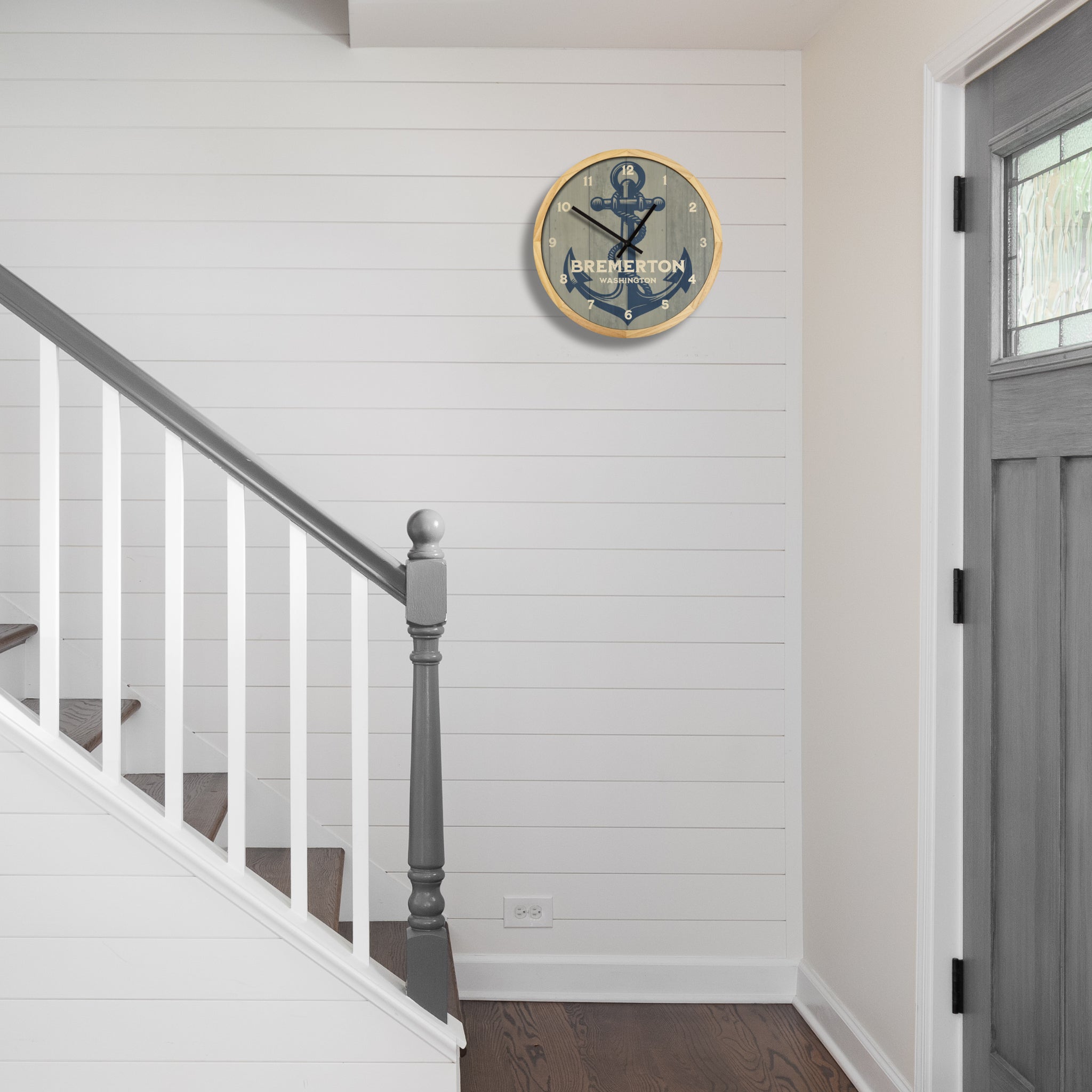 anchor wall clock