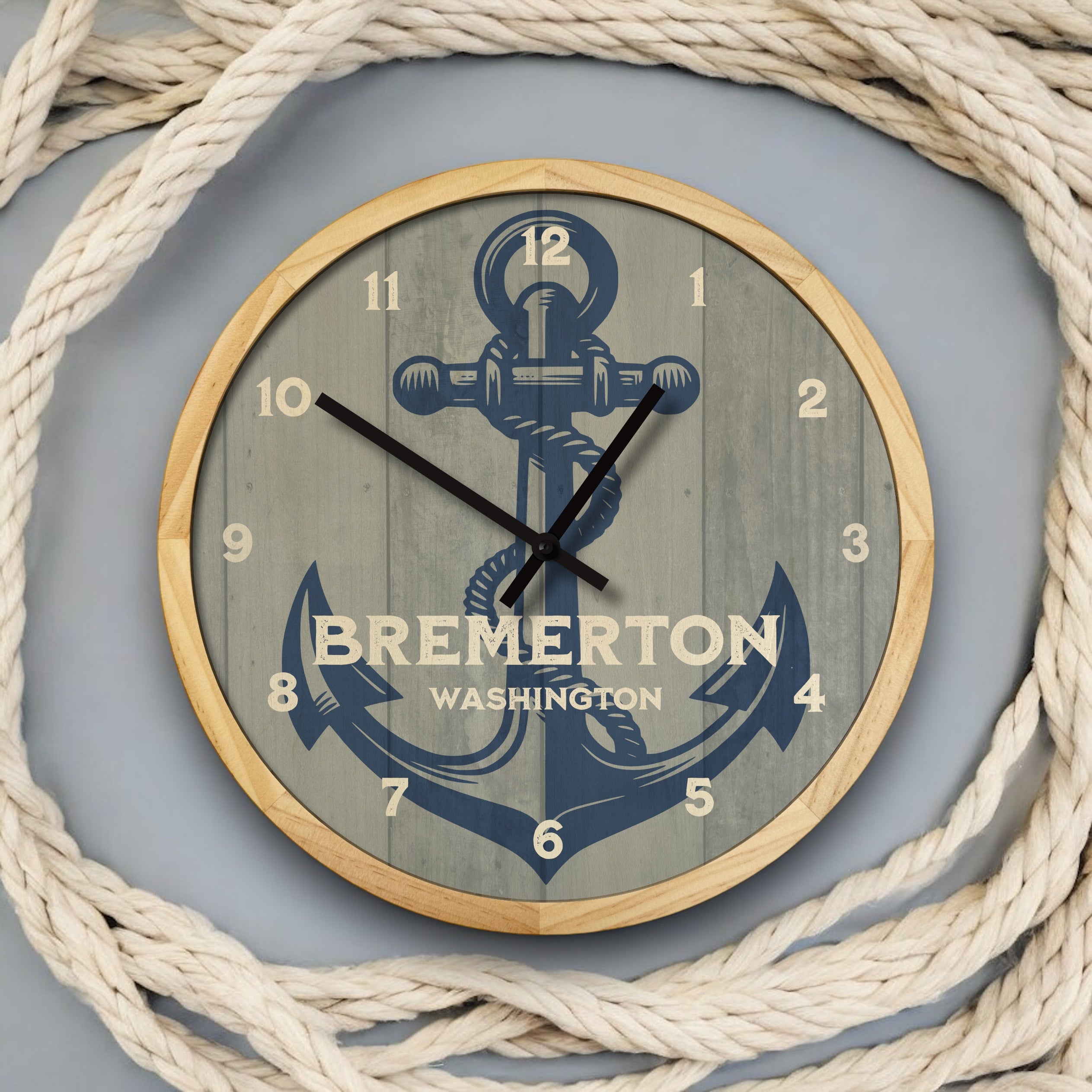 anchor wall clock