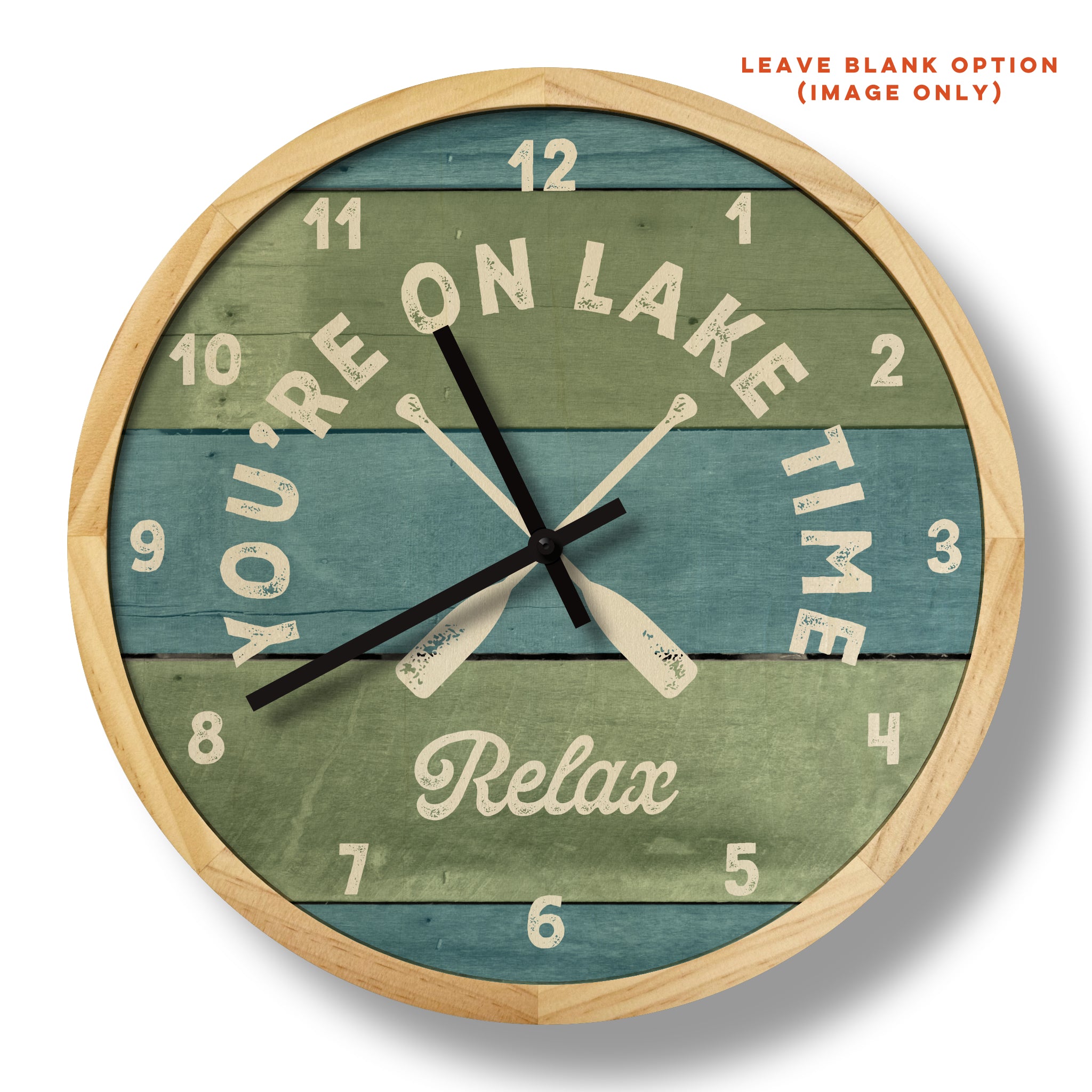 lake time wall clock