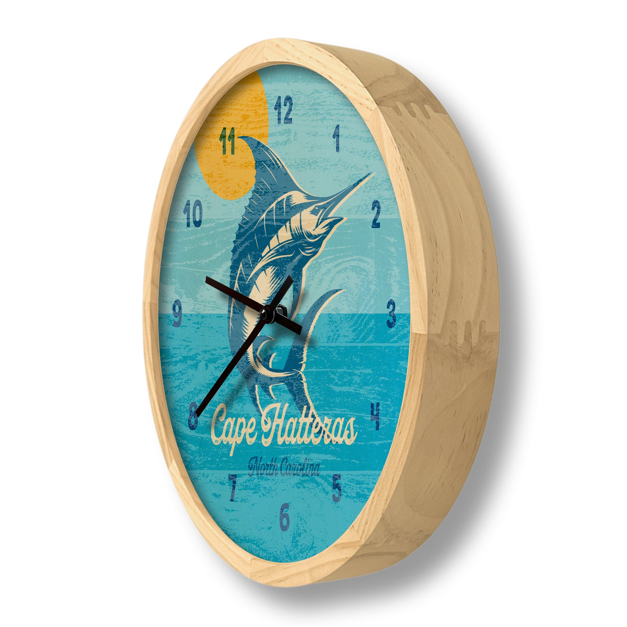 marlin wall clock – local time clock co.